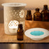 4 pcs Silicone Wax Melt Liners, Reusable Wax Warmer Containers, Leakproof Candle Holder Liner Tray for Scented Candle