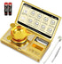 THINKSCALE 50g/0.001g Digital Milligram Scale, Gold Mg Scale with Calibration Weight for Reloading and Powder Medicine