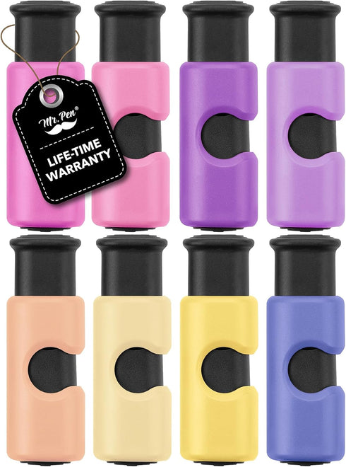 Mr. Pen Squeeze and Lock Bread Bag Clips, 8 Pack, Clips for Food Storage and Packages, Snack Clips