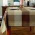 Rectangle Tablecloth Plaid Style Polyester Table Cloth, Spillproof, Dust-Proof, Heavy Weight for Kitchen Dining Table