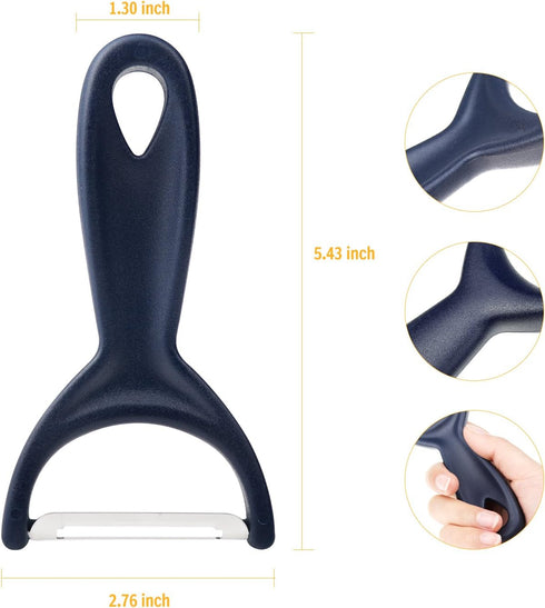 Tagefa Potato Peeler Y Shaped Vegetable Peeler, Premium Ultra Sharp Fruit Peeler for Kitchen