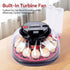 12 360 Egg Incubators for Hatching Eggs, Chicken Egg Incubator with Automatic Egg Turning and Temperature Humidity