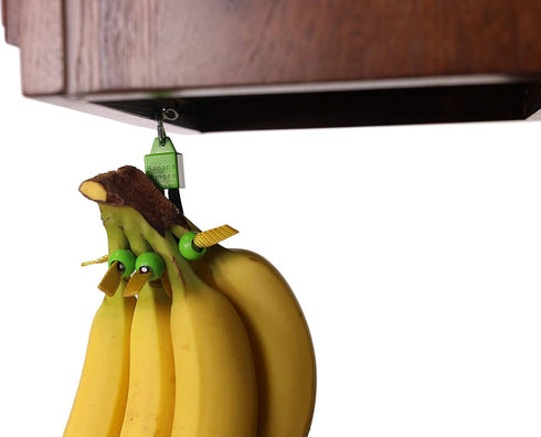 Banana Bungee The Original Banana Hanger, Under Cabinet Banana Hook & Holder Stand Alternative, Made in USA