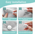 20 Pcs White Duvet Clips for Comforter, Duvet Pins Set Keeps Comforter from Shifting, Quilt Decoration (White)