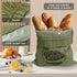 NEW NOAM 2 Pack 15x12 Inch Linen Reusable Bread Bags for Homemade Bread & Sourdough - Breads Bags - - Perfect