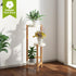 3 BMOSU Plant Stand For Indoor Outdoor Bamboo Potted Holder Shelf Plant Rack Plants Corner Plant Shelf Plant Display