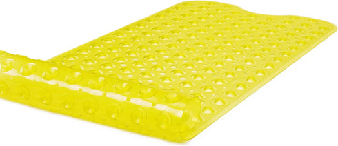 39x16 Extra-Long Non-Slip Bathtub & Shower Mat (Smooth/Non-Textured Tubs Only) Safe, Clean, Machine-Washable, Superior