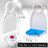 Febwind 2 Pcs Laundry Detergent Cup Holder Fabric Softener Drip Catcher Soap Holder Tray Cup Stand Container Laundry