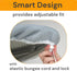 Ironing Board Cover and Pad - Standard Size Silicone Coated 4 Layers, 15x54 inch, Extra Heavy Duty Thick Padding