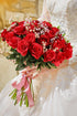 Luyue 10PCS Artificial Roses Flower with Stems, Realistic Long Stem Faux Rose for Valentine's Day Wedding Home Decor