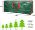 Sattiyrch Christmas Tree Storage Bag, Fits Up to 7.5 ft Trees with Reinforced Handles & Waterproof Material (Green)
