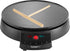 12" Non-Stick Electric Griddle & Crepe Maker, Dual Use Hot Plate with Batter Spreader