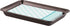 iDesign Metal Vanity Tray, Non-Slip Guest Towel Board for Cosmetics, Makeup, Jewelry, Keys, Bathroom, Kitchen, Office,