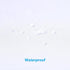 YOSTEV Waterproof Polyester Bathroom Shower Curtain Liner, 54 x 78 Inches, White, with Grommets and Magnets