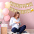 Doumeny Jute Burlap A Baby is Brewing Banner Baby Shower Decorations Banner Gender Reveal Bunting Garland Baby Bottle