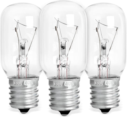 UP2WIN Light Bulbs, 3 Pack, Compatible with GE Microwave Oven - WB36X10003 for GE Whirlpool Maytag Frigidaire Kenmore