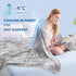 EMME (60"x80"), 0.5 Summer Cooling Blanket Twin Size Q-Max Cooling Blankets for Hot Sleepers, Ice Blanket for Nights