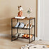 Garden 4 you Shoe Rack for Closet Narrow 3 Tiers, Small Shoe