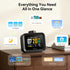 7-Day Programmable 4 98db 30 Dekala AuraDot Alarm Clock for Bedroom, Independent Max Loud Alarm for Heavy Sleepers