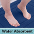 Arotive Memory Foam Bathroom Rug Mat 24x16, Ultra Soft and Absorbent Bath Mat, Comfortable Carpet for Bathroom Floor,