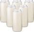 Tribello 6 Day Candles, 6 Pack | 6” White Pillar Candles for Memorial, Party Decor, Emergency Survival | Unscented
