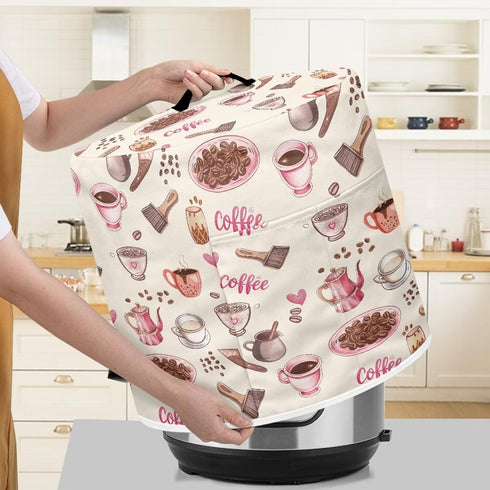Dust Cover for 6 qt Instant Pot, Insulated Cloth Cover for Electric Pressure Cooker, Rice Cooker, Air Fryer, Coffee,