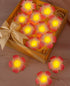2 Pack 20 Summer, AceList Plumeria Flower String Lights, LEDs Each, Battery Operated, Hawaiian Foam Frangipani Garland