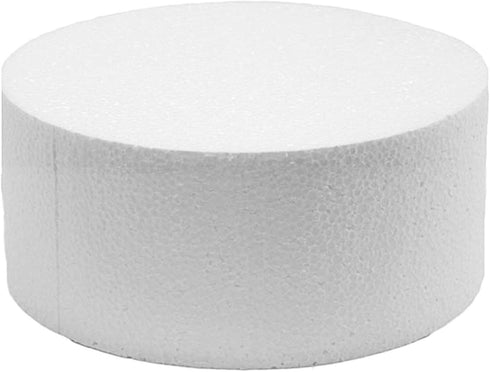 Global Sugar Art 14 x 6 Inch Cake Dummy Styrofoam Fake Cake