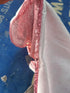 Pink Christmas Tree Skirt, 48 inch Large Sequin Xmas Tree Mat, Double Layers Glitter Decorations for 7.5 Ft Tree
