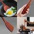 14-inch Cherry Wooden Spatula Turner Long Handle, Wood Kitchen Spatula Turner, Egg Scraper, Wood Cooking Utensil, Kitchen Spatulas for Flipping, Serving, Scraping & Turning. by LorisArm