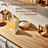 WanMoThink 100 Bowl Covers Bread Proofing Large Shower Cap Plastic Wrap for Food Sourdough Bread Baking Supplies Rising