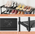 32.3" Closet 16 3 Widening Design Shoe Rack for Pairs Small Spaces Non-Woven Tier Shoe Organizer Stackable Metal Shoe