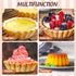 ISKYBOB 20 Pack Egg Tart Aluminum Cupcake Cake Cookie Mold Tin, Reusable Baking Tool (M)
