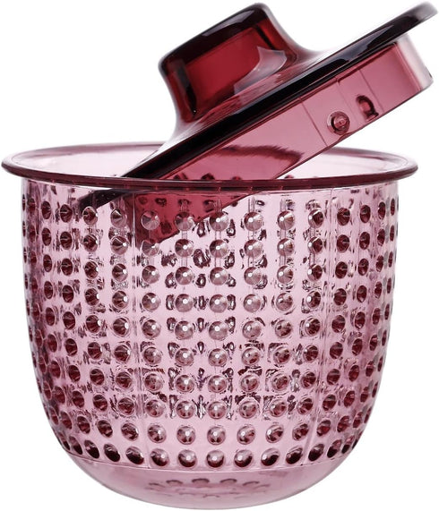 KINTO 22914 UNITEA Unimag Heat Resistant Glass, 11.8 fl oz (350 ml), Wine Red