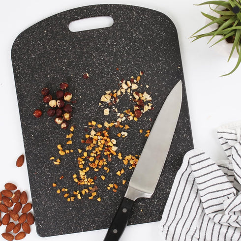 Dexas Decorator House SuperBoard Cutting Board, 12 by 16 inches, Heavy Granite