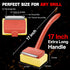 Grill Brush Bristle Free, Steam Grill Cleaning Brush with Detachable & Dishwash-Safe Brush-Head, Ergonomic Comfort Grip