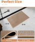 Non-Slip Bath Mats with Rubber Backing, Absorbent Thin Bathroom Rugs, Quick Dry Machine Washable for Floor