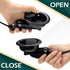 ICYANG Universal Oval Black Plastic Recliner Release Pull Handle - Fits Ashley and Major Brands