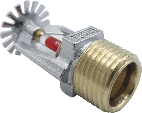 (2 Pack) 1/2 155F (68C) K=5.6 K80 FM Approved & UL/CUL Listed TUNA Fire Sprinkler Head Pendent Spray NPT Standard