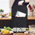 Luxja Food Processor Cover for Cuisinart and Hamilton Beach 10-14 Cup Processor, Dust Cover with Accessories Pockets,