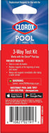 Swimming 3-Way 0.5oz (Pack 1) Clorox Pool&Spa Pool Water Test Kit Refill Solutions