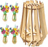 WJCJTJL Wooden Vase for Lego Flower Bouquet - Display Stand for Roses, Cherry