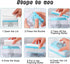 LELEMON Soap Dish with Drain: Multifunctional Soap Cleaning Storage Box for Home Bathroom and Kitchen.