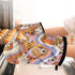 JEOCODY Boho Hippie Daisy Heat Resistant Pot Holders, Thickening Non-Slip Oven Mitts Kitchen Accessories