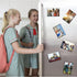 Black Magnetic Picture Frame 4X6 for Refrigerator, 30 Pack Black Photo Magnets Sleeves