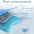 Saraudy 72 Count Toilet Brush Refill Pads, Toilet Brush Refill, Only Compatible Disposable Toilet Brush, Toilet