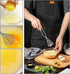 Stainless Steel Spring Coil Whisk, Hand Mixer Kitchen Tool for Mixing, Blending, Beating, Cooking