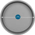 OvenStuff HG368-AZ Nonstick Bakeware, 9" Round Cake Pan, Set of 3