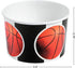 Fun Express Basketball Snack Bowls (set of 12) for Tournament and Sports Party Supplies