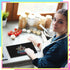 Thick Rubber Bar Mat with Fluorescent Pattern, Non-Slip Black Spill Mat for Home Bar, Kitchen, and Restaurants (1 Pcs,